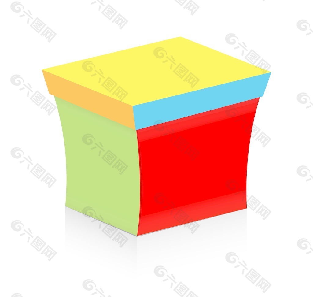 彩色矢量盒分离