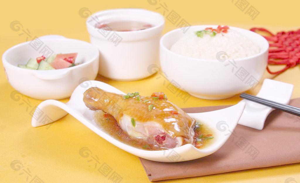 金牌鸡腿套餐图片