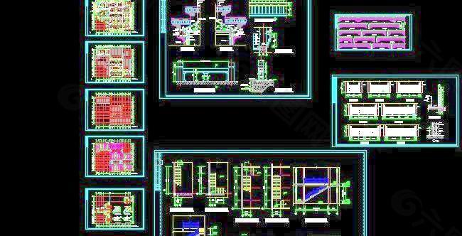 苏式仿古建筑全套施工图