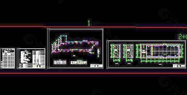 矿车修理车间采暖及空调设计工程图