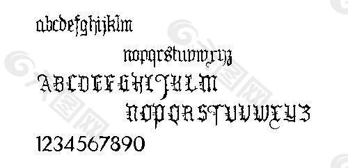 Ww2blackletter 英文字体下载