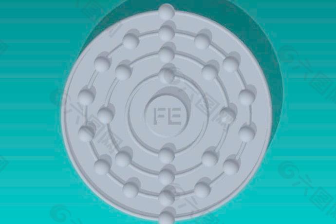 过渡金属原子（Fe，Zn图杯垫，Ti，Cu，Ni）