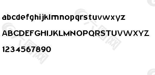 20th Century Font 数字字体