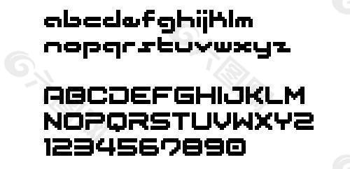 BM japan A12 像素字体