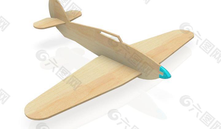 轻木玩具飞机