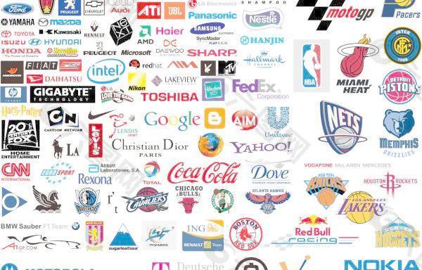 世界知名企业品牌logo矢量素材