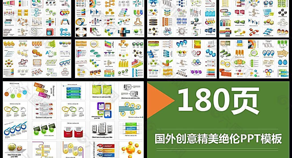 180页国外创意精美绝伦PPT图片