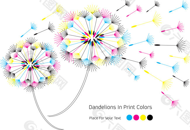 CMYK颜色05-矢量素材