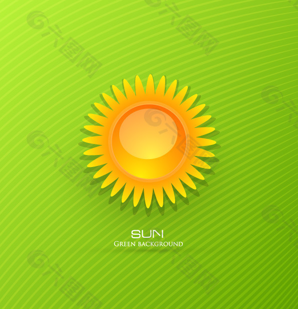 矢量素材太阳光芒背景图片