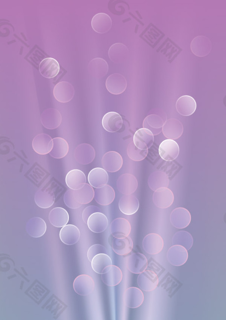 矢量素材紫色光斑背景