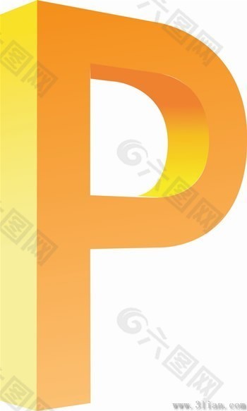 字母p图标