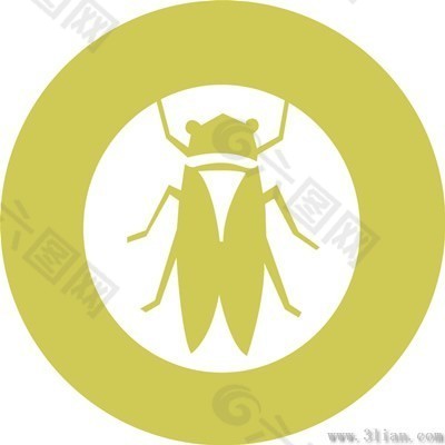 蝉图标素材