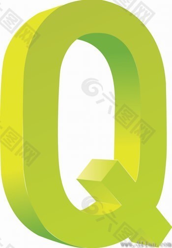 字母q图标素材