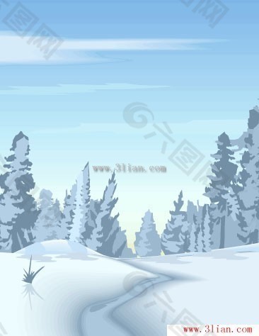 雪景色图片 雪景色素材 雪景色模板免费下载 六图网