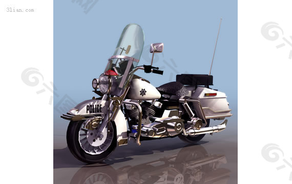 国外摩托车3d模型