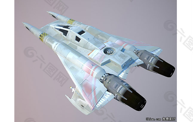 太空飞船3D模型