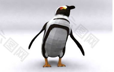 3d企鹅模型