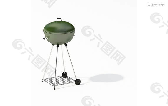 烧烤炉3d模型