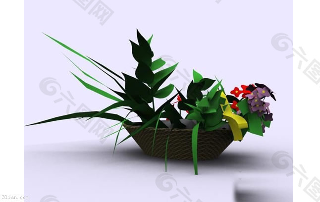 3D盆栽模型