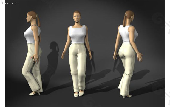 女人3D模型