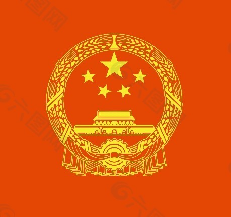 中国国徽CDR矢量图图片