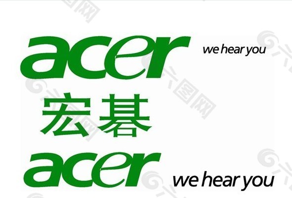 矢量宏基ACER电脑标志