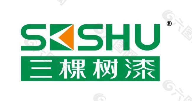 矢量三棵树漆LOGO