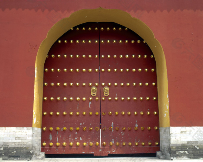 北京故宫大门皇家城门设计