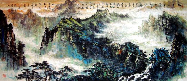 山水画