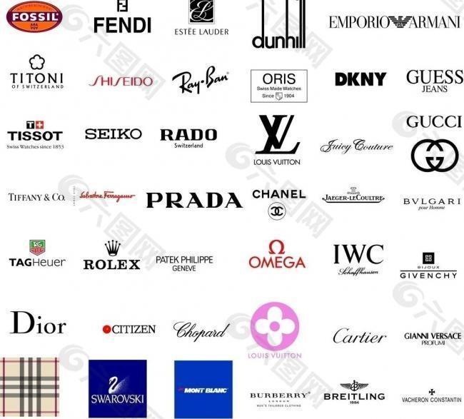 世界奢侈品牌logo图片