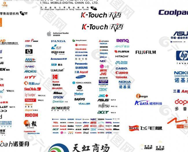 数码产品厂家标志图片