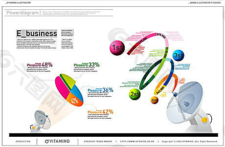 矢量图表设计素材_34