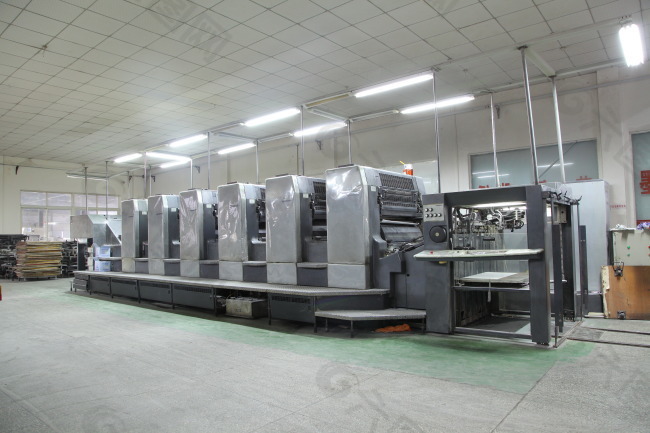 印刷设备素材之六色印刷机