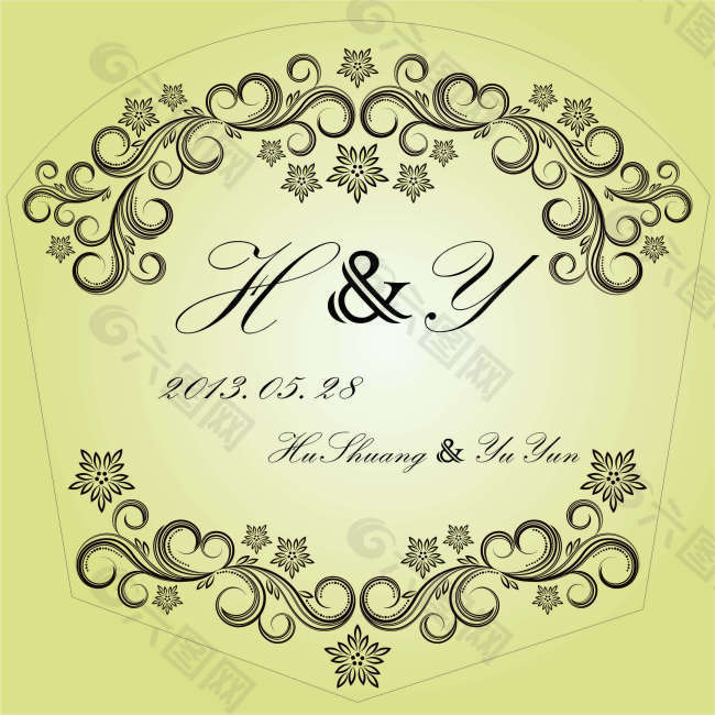 德芙主题 婚礼 logo