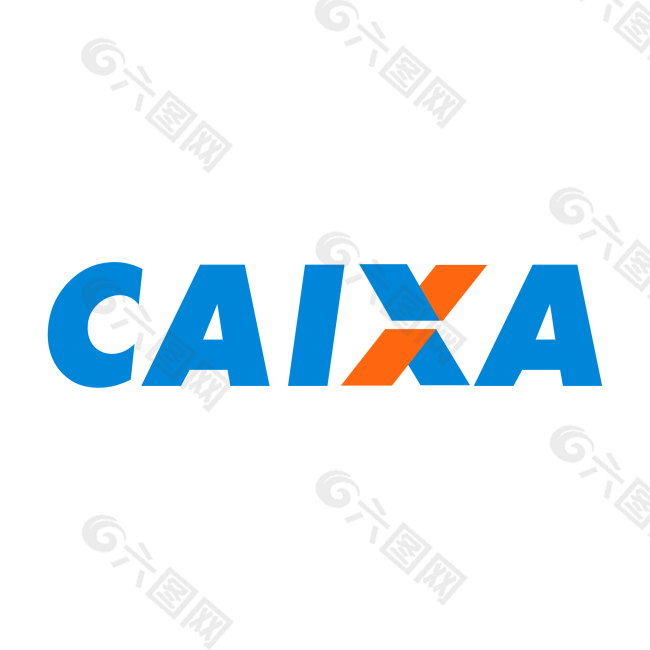 CAIXA logo设计矢量图
