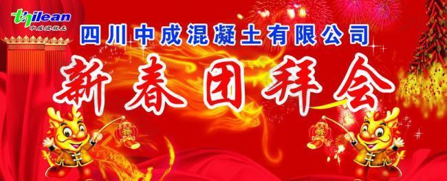 新年团拜会图片