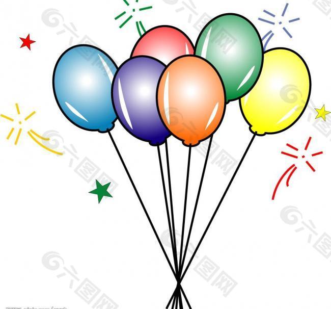cdr格式 节日气球图片