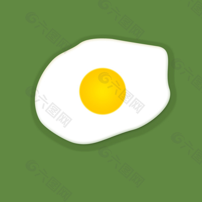 鸡蛋 卡通鸡蛋 分层 PSD