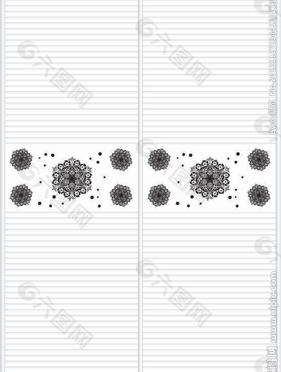 花纹移门图片