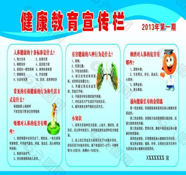 健康宣传栏图片