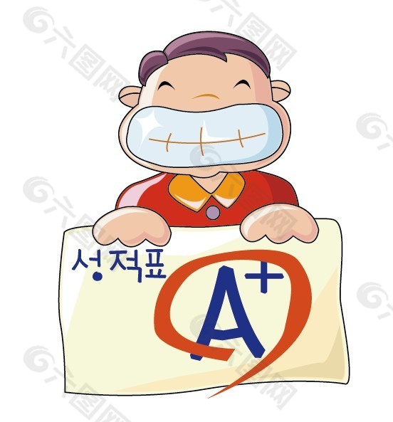 韩版卡通人