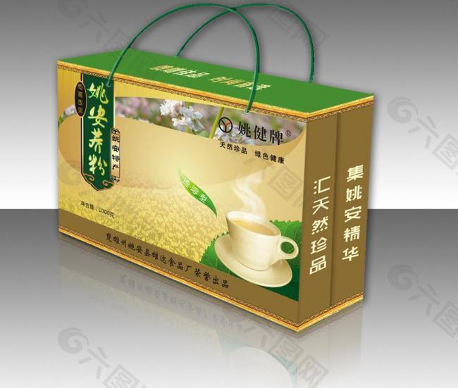 姚安荞粉（展开图）图片