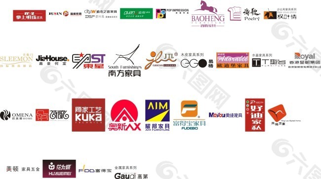 梦想之家logo矢量图免费下载