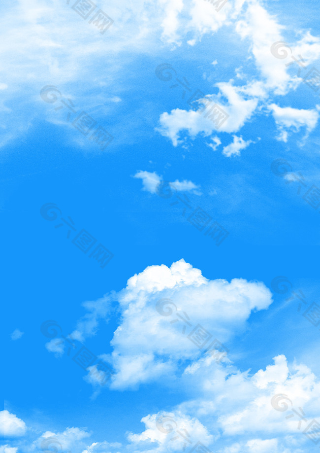 蓝天白云电脑壁纸背景素材免费下载 图片编号 六图网