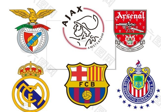 外国足球队标志