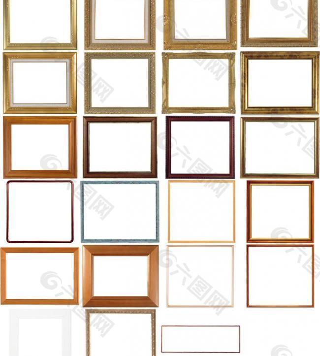 120张木框边框素材系列第五部分图片