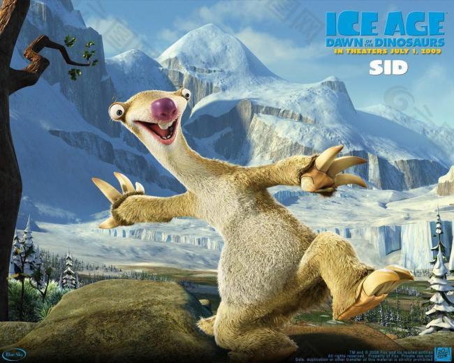 冰河世纪高清背景