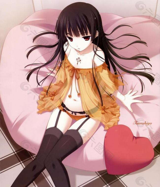 动漫少女图片素材免费下载(图片编号:2657898)-六图网