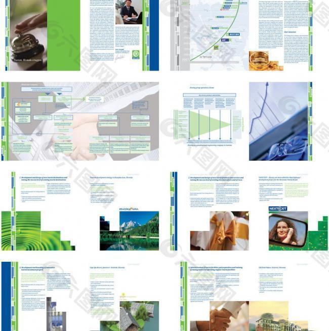商务 物业画册设计图片