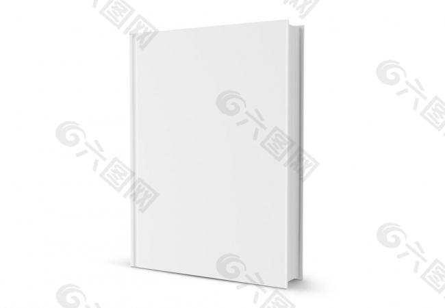 3d超高清白色书籍可做书籍画册封面图片